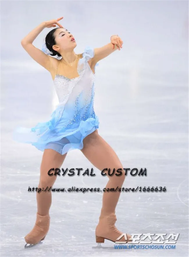 

Custom Girls Figure Skating Dresses Graceful New Brand Ice Skating Dresses For Competition DR4373