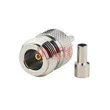 10 шт по выгодной цене с доставкой, коаксиальный кабель 50ohm латунь rg316 rg174 lmr100 n женским коннектором