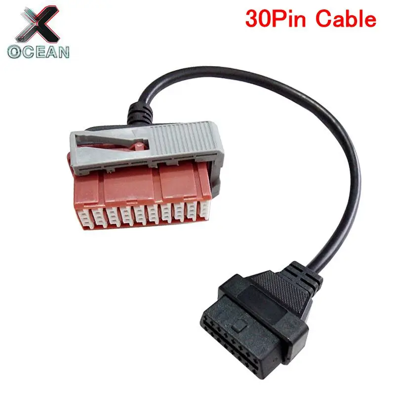 Лучший Lexia3 PP2000 PSA XS Evolution 30Pin кабель OBD2 EOBD (система бортовой диагностики Пежо (Peugeot 30