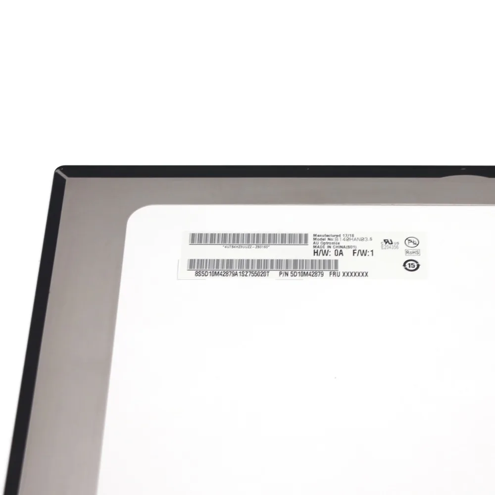 FHD LED ЖК экран передняя стеклянная панель в сборе для IdeaPad 720S 14IKB 14 720 B140HAN03.5 1920X1080 IPS