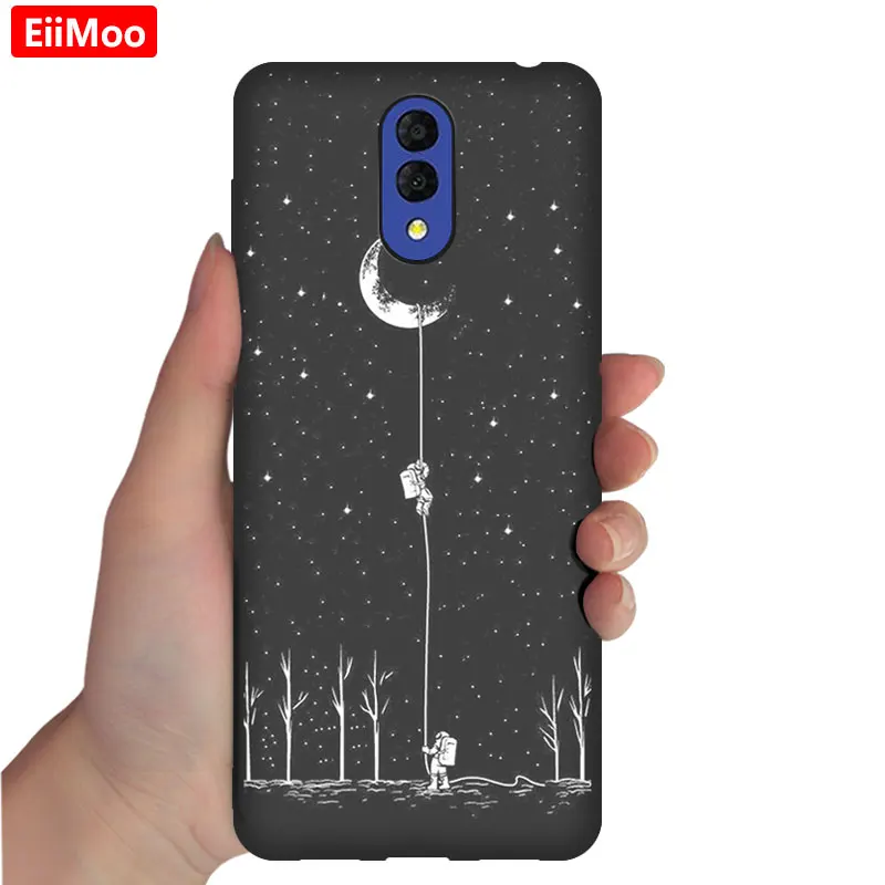 EiiMoo Soft TPU Silicone Case Cover For Alcatel 3L Case 5039 5039D Cute Cartoon Phone Back Coque For Alcatel 3L Case - Цвет: 5