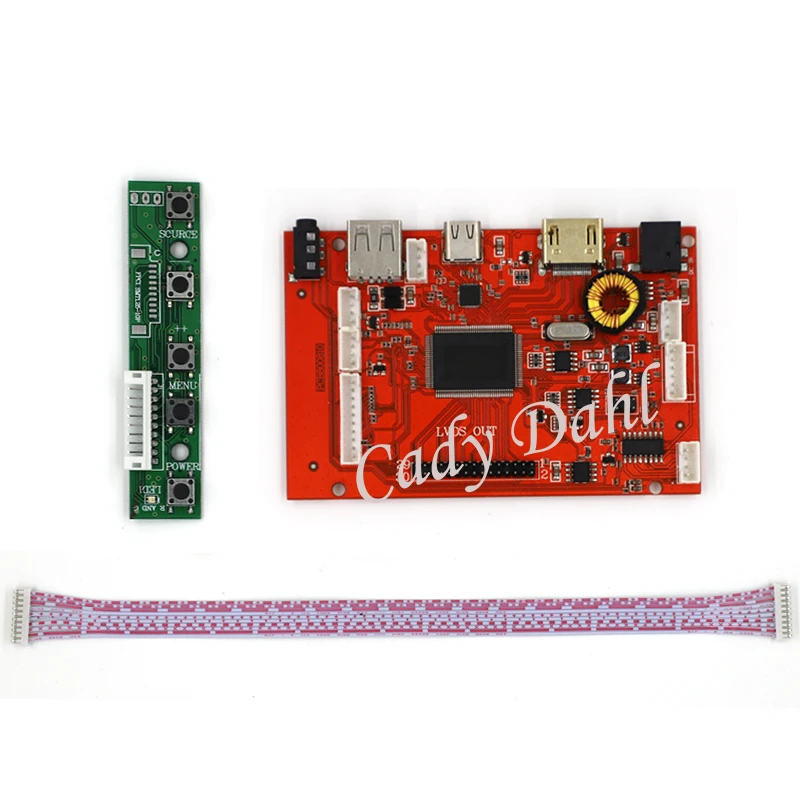 Тип C USB HDMI AV Наушники 30P LVDS плата контроллера Модуль для Raspberry PI 2 PC матрица 4,"-17" ips TFT ЖК-дисплей Панель