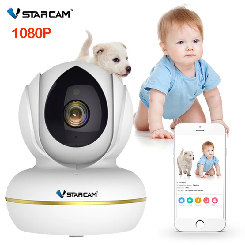 

VStarcam Baby Monitor 1080P 720P IP Camera WiFi Video Surveillance Security Wireless Cam with Two Way Audio Night Vision
