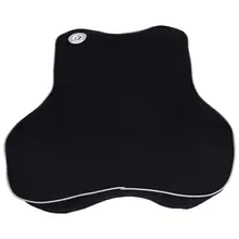 Удобная обувь из пены с эффектом памяти диванная подушка под спину сиденья поясничной Поддержка дома кресло автомобиля Черный