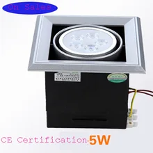 5 Вт Светодиодный светильник AC85-265V с одной головкой энергосберегающий яркий