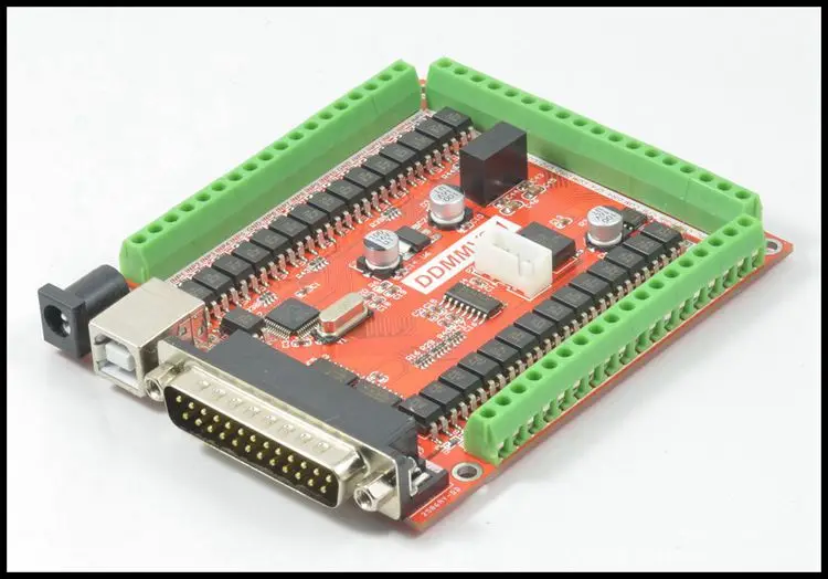 С удлинителем USB 6 осевая параллельная интерфейсная плата с ЧПУ|cnc controller|control cnccontrol