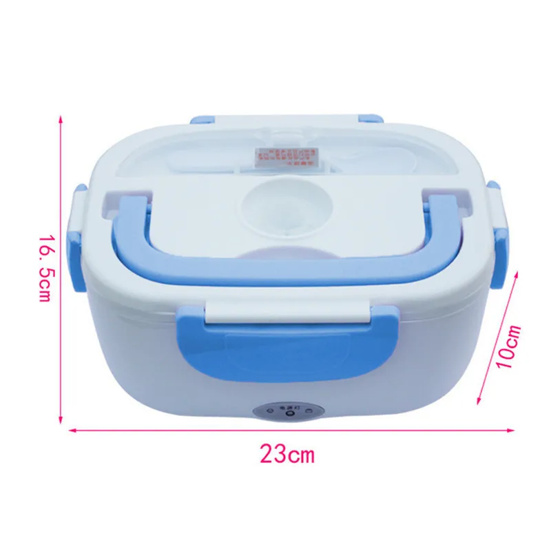 12 V Car Electric Container Heated Lunch Box Set For Adult Food Warmer Home Truck Stove Oven Convenience Blue Red Color 12 V Car Electric Container Heated Lunch Box Set For Adult Food Warmer Home Truck Stove Oven Convenience Blue Red Color
