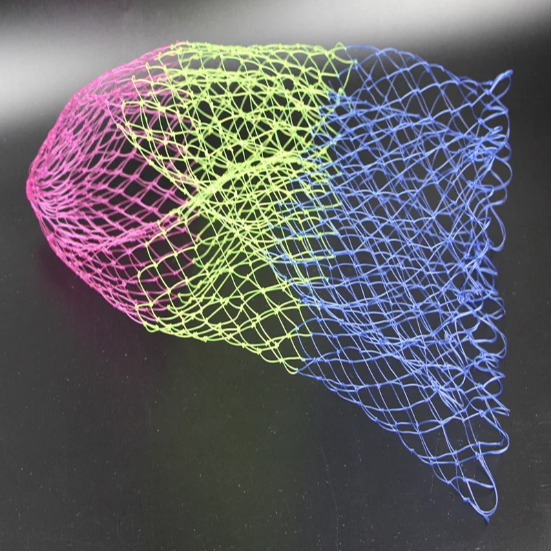 

Nylon Fishing Nets Collapsible Fishing Tools Rhombus Mesh Hole Depth Folding Nylon Landing Dip Net