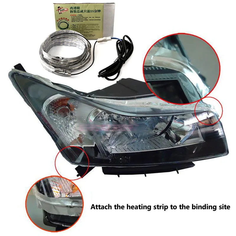

Refit Dismantling light shell tool Angel Eyes HID Bi xenon Lens Car Headlight lampshade Heating strip Heating wire Dismantling