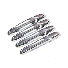 4 шт Матовая Отделка Автомобиля Chorme наружная дверная ручка Накладка на рычаг для Land Rover Evoque