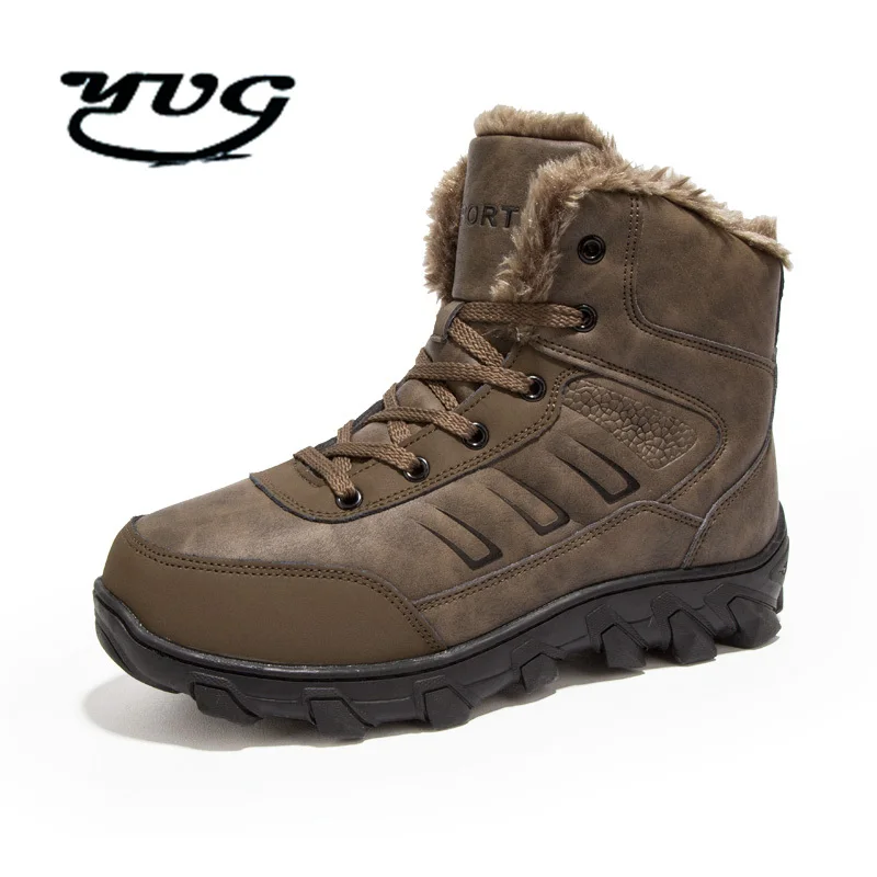 

Winter Waterproof Hiking Shoes Men Climbing Shoes Mountain Outdoor Sport Boots Non-Slip Breathable Hiking Sneakers High Quality