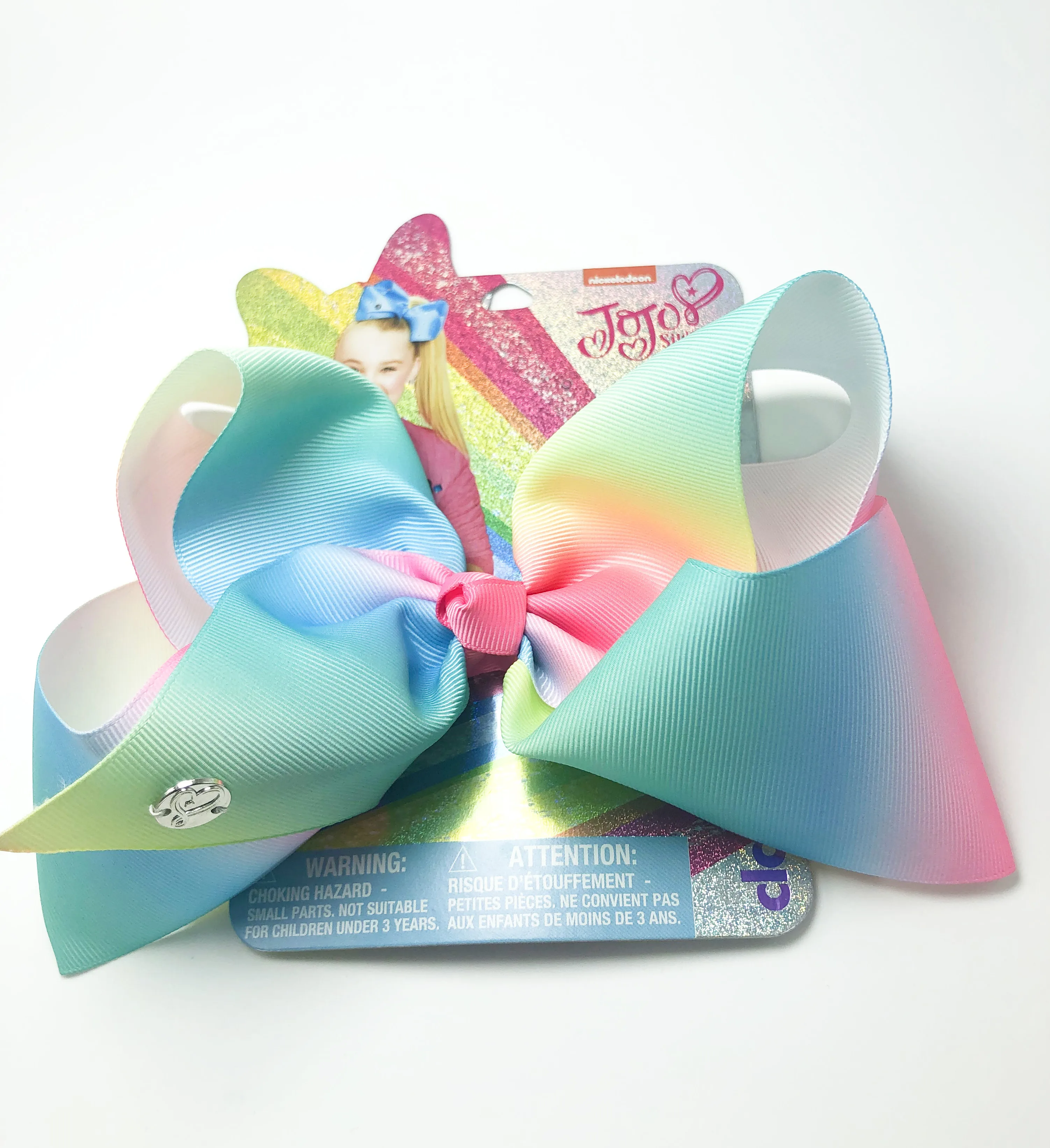 

8 inch JoJo Bow Hair Accessories Girls rainbow Hair Clip Hair Accessories Handmade Bow Hair Clips JOJO Siwa free shipping