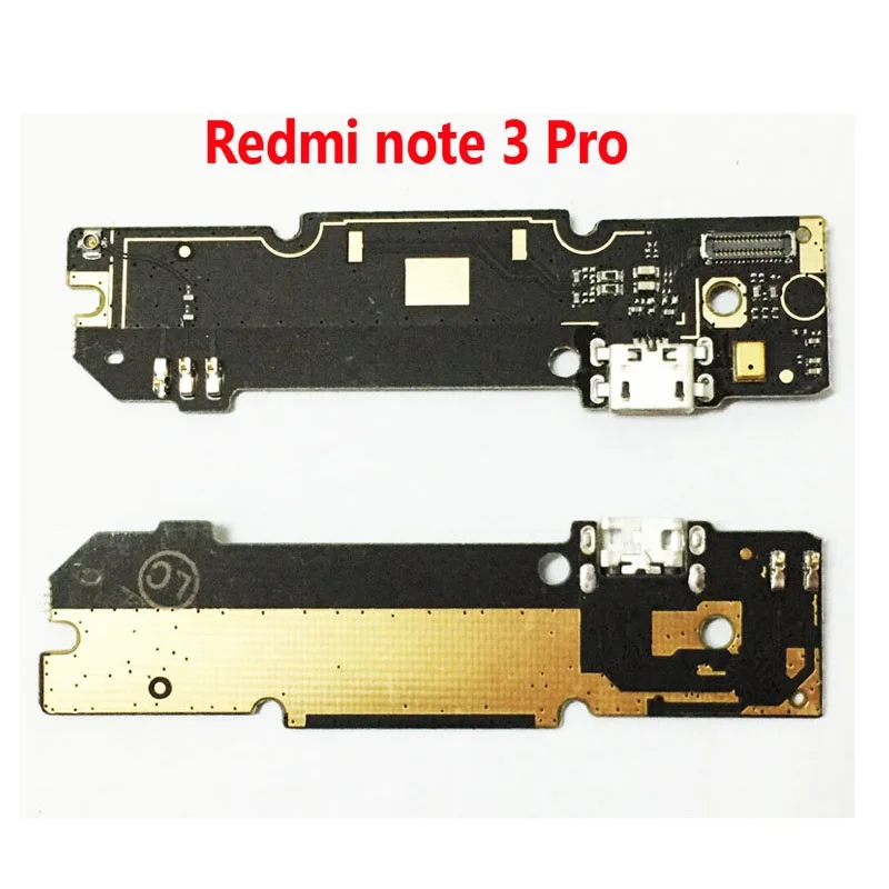 Плата микроразъема для Xiaomi Redmi Note 3/Redmi Note 3 Pro Se, usb-порт для зарядки, гибкий кабель для ремонта