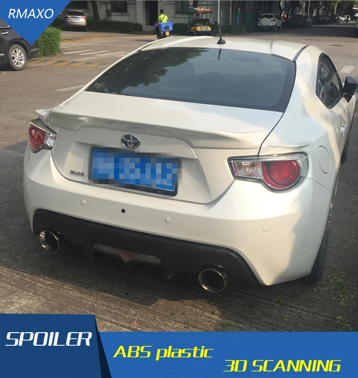 

For GT 86 Spoiler 2016-2018 Subaru BRZ Spoiler ABS Material Car Rear Wing Primer Color Rear Spoiler For Toyota 86 Spoiler