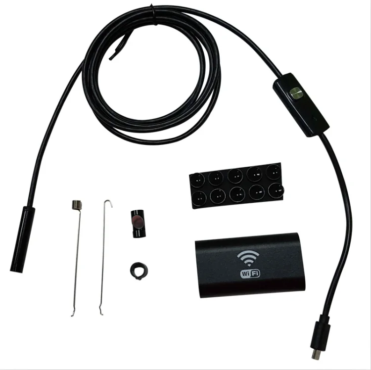

2.0 MP High Definition Mini USB Interface LED Light Wifi Endoscope 8mm IP67 Waterproof Industrials Digital Camera