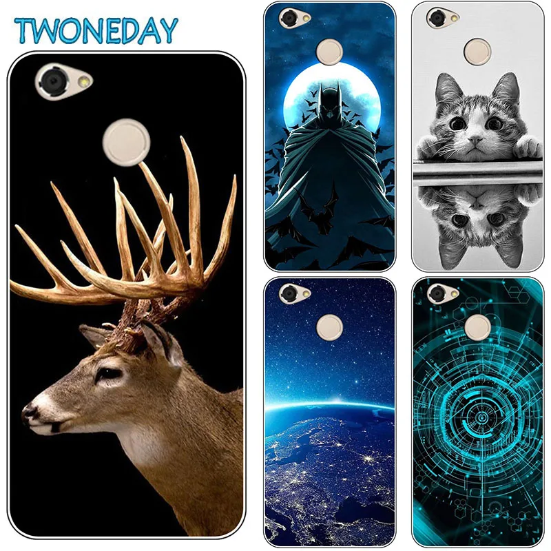 

Elk Case Frozen Soft Silicone Cover For ZTE Blade A6 Lite ZTE Blade A 6 Coque Cute Cat Flower Phone Case Capa Shell