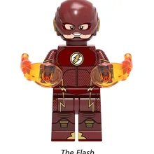100 шт. Супер Герои флэш Уолли Уэст mongul Hush эго Куклы кирпичи Рождество здания Конструкторы Детский подарок Игрушечные лошадки XH 411