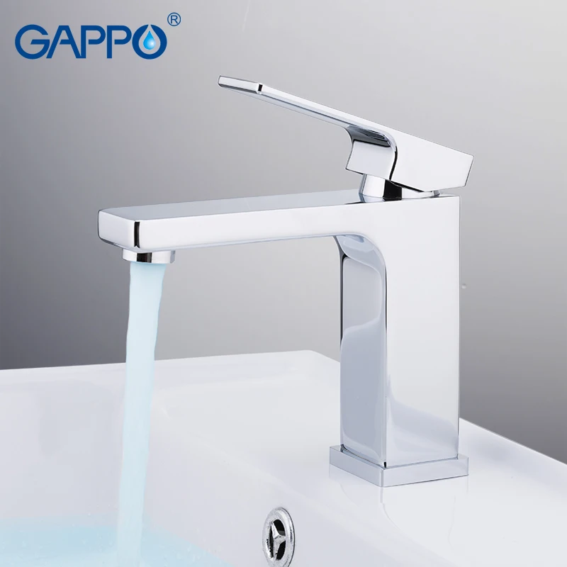 Gappo クロームバスルームシンクの蛇口,真ちゅう製の洗面器の蛇口,トル 