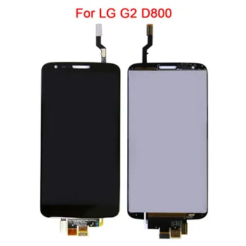 

Replacement for LG G2 D800 D802 LCD Display Touch Screen Digitizer Assembly for LG G2 Display With/without Frame