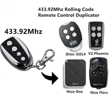 For DITEC GOL4 NICE Flor-s V2 remote control 433.92mhz Rolling Code command цена For DITEC GOL4 NICE Flor-s V2 remote control 433.92mhz Rolling Code command цены онлайн