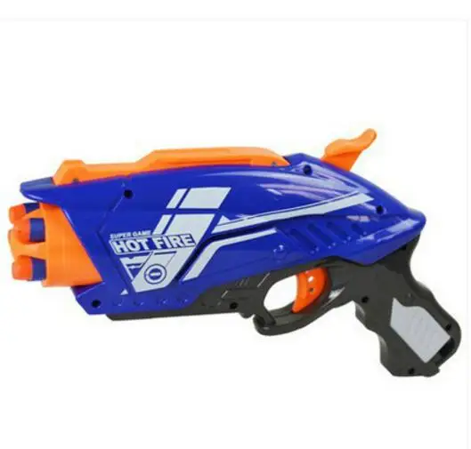 2017 Kid Toy Pistol Gun Soft Gun Children 5 Bursts Soft Shot Gun Boy