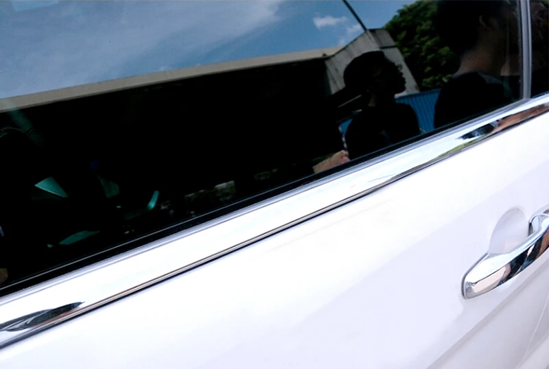 Для Ford Explorer 2011- ABS пластик аксессуары внутренняя сторона Внутренняя крышка заднего вида рамка накладка 1 шт