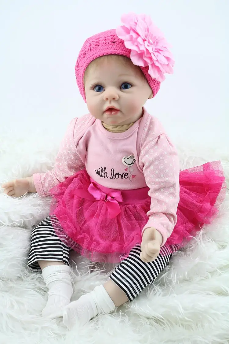 Dolls - NPK 22inch Lifelike Reborn Baby Doll Handmade ...