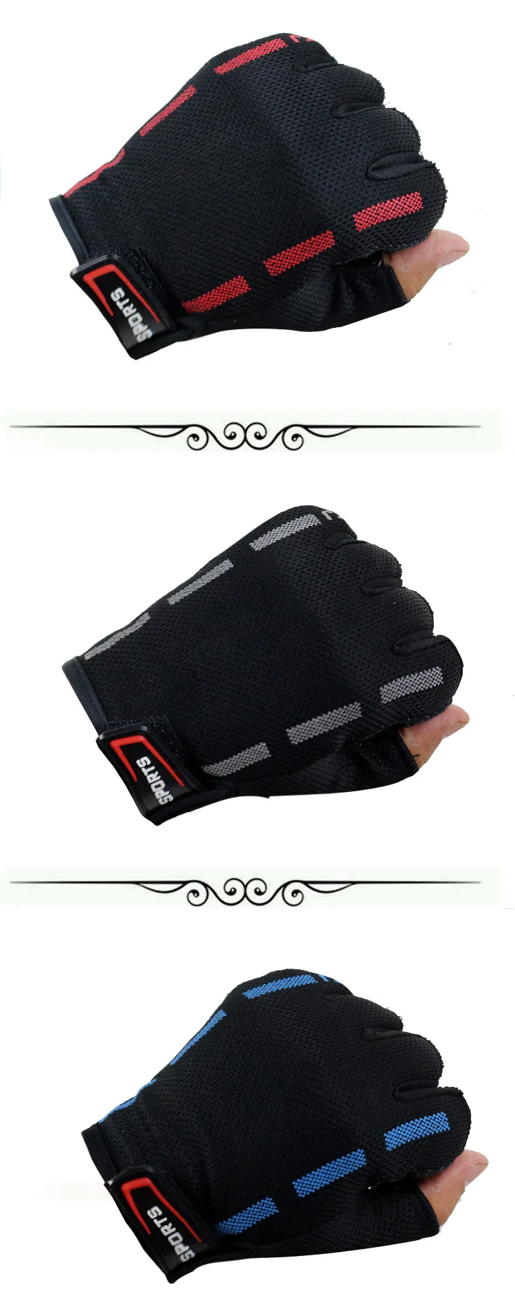 Мужские велосипедные Перчатки для фитнеса Guantes Sin dedo, спортивные перчатки для вождения, рыбалки, перчатки без пальцев, противоскользящие