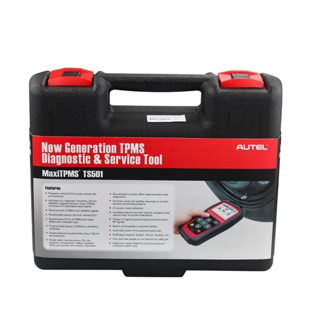 AUTEL MaxiTPMS TS501 TPMS Услуги инструмент диагностики автоматического сканирования