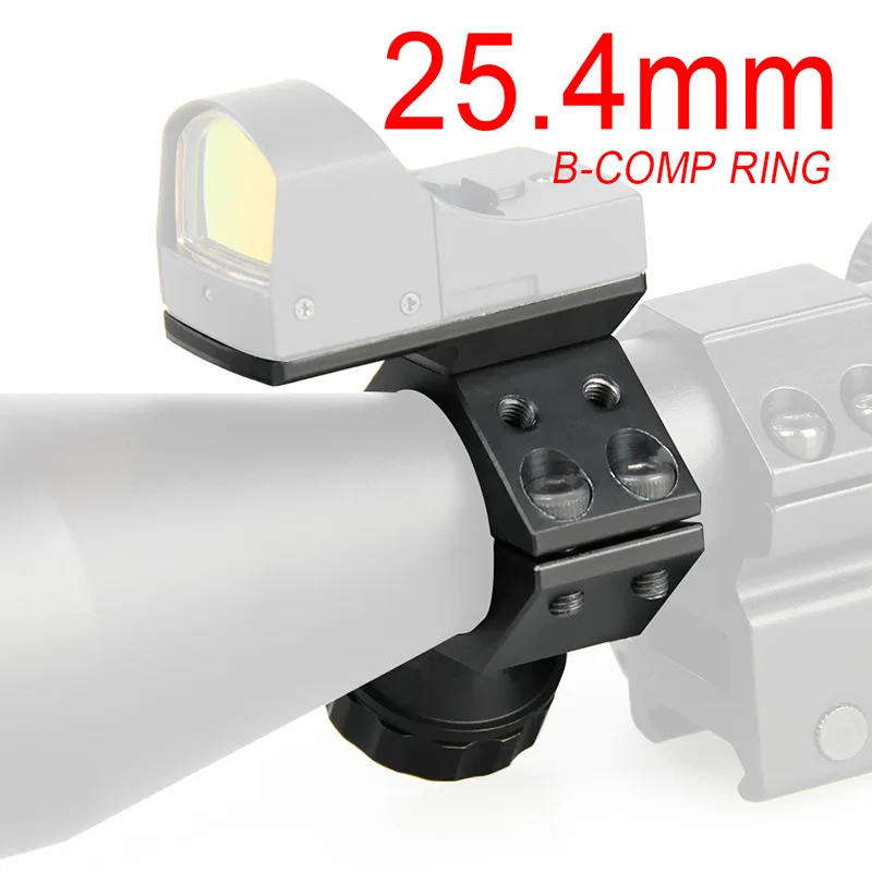 PPT Tactical accessories hunting scope mounts 25.4 MM pipe diameter RMR mount for reflection point sight GZ24-0046 rifle scope mount,rifle scope mount ring