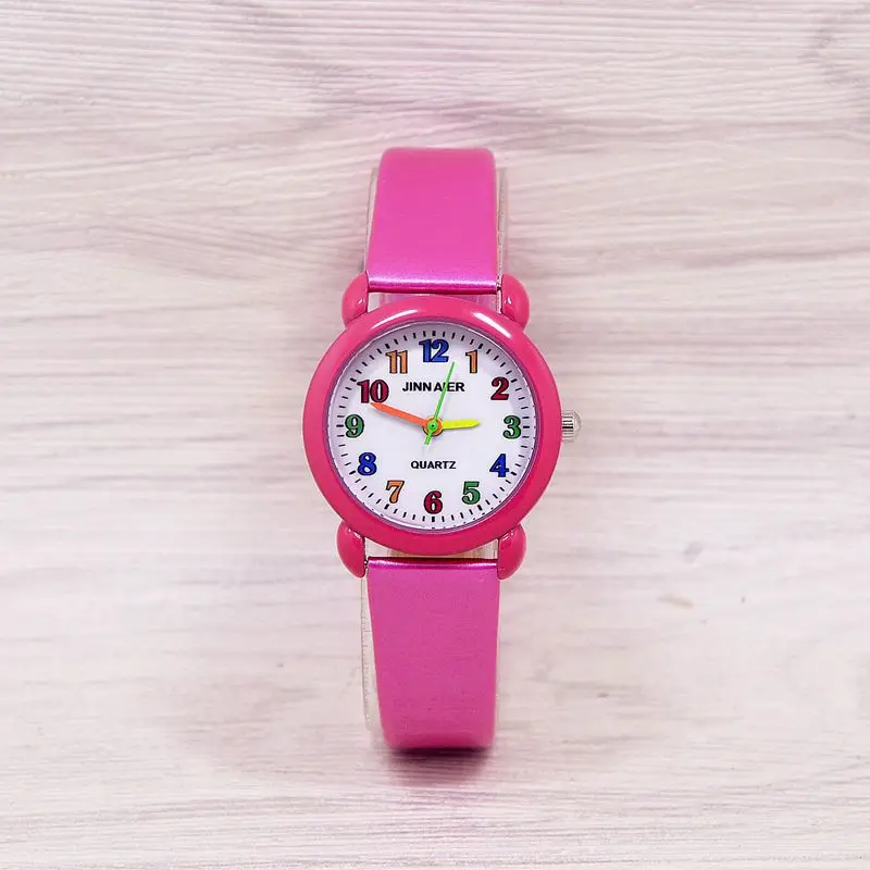 Children Watch Fashion Brand Watches Quartz Wristwatches Kids Clock boys girls Students Wristwatch Multicolor watch plate