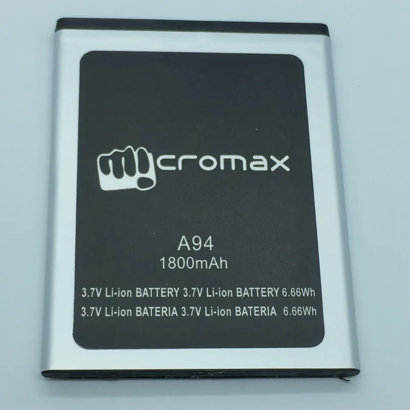 Аккумулятор 1800 мАч для Micromax A14/A94 Canvas Social Batteries + код трека | Мобильные телефоны и