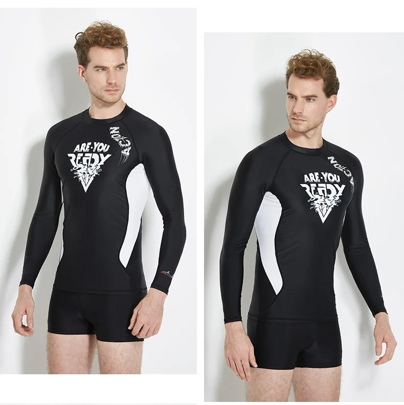 Hydrogen Helium Long Sleeve Wetsuit Surf Shirt Man Wet For Swimming