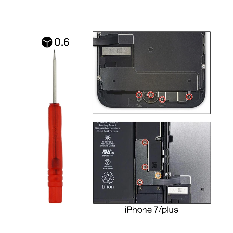 8pcs/lot Mobile Phone Repair Tools Kit Spudger Pry Opening Tool Screwdriver Set For iPhone 4 4S 7 7Plus Samsung  Hand Tools set