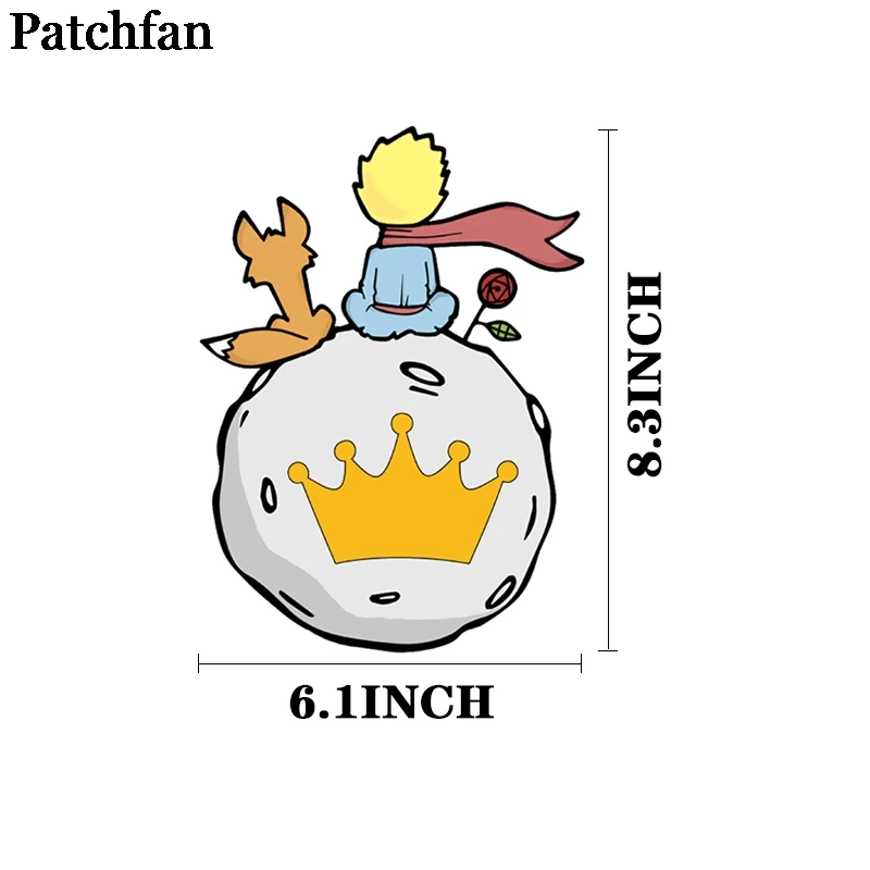 Patchfan Маленький принц одежда с милыми рисунками невысыхающего Термальность