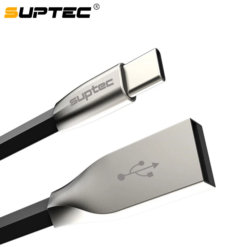 SUPTEC 2.4A USB Type C кабель для Samsung S9 S8 Note 9 Быстрая зарядка зарядный Huawei P20 Lite Xiaomi Mi 8
