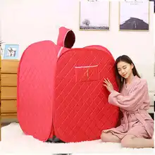 Пароварка для пота домашняя Паровая комната для всего тела домашняя сауна ванна Одиночная Складная потоотделение аксессуары коробка