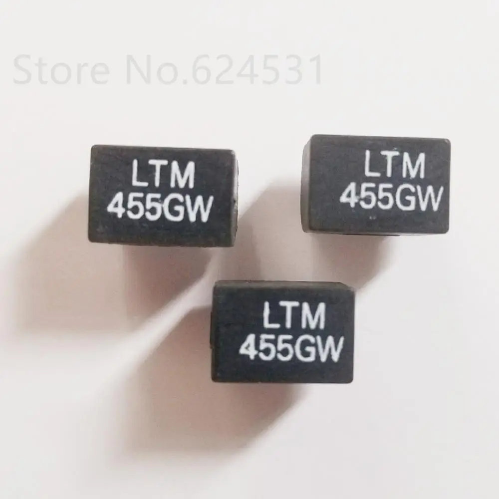 

5pcs LTM455GW ceramic filter communication machine Inline 455GW 2+3 M55GW Genuine 455K