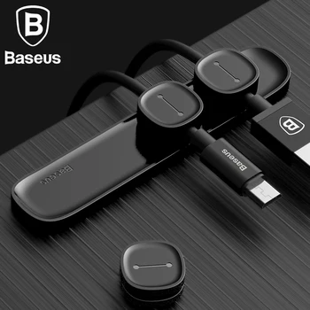 

Magnetic Cable Clamp for Mobile Phone USB Data Cable Organizer for USB Charger Cable Magnetic Desk Holder for Winding cable