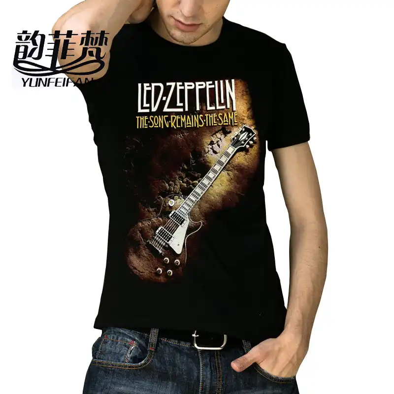 led zeppelin kiss shirt