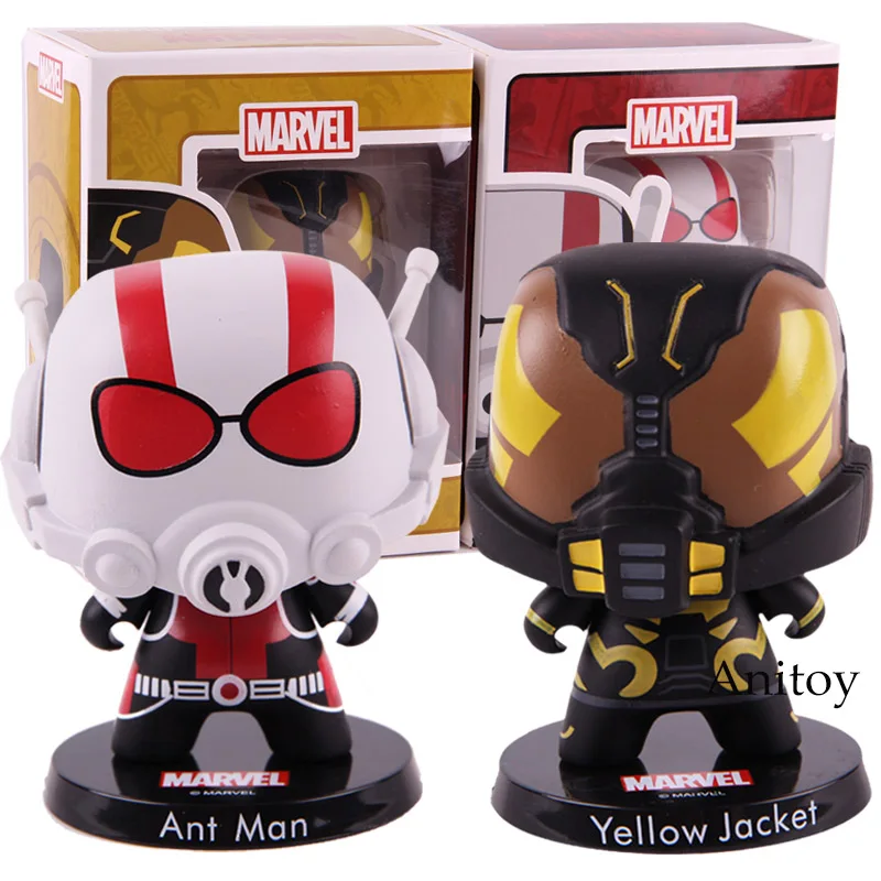 Marvel Avengers Toys Yellow Jacket / Ant Man Action Figure PVC Collectible Model Toy