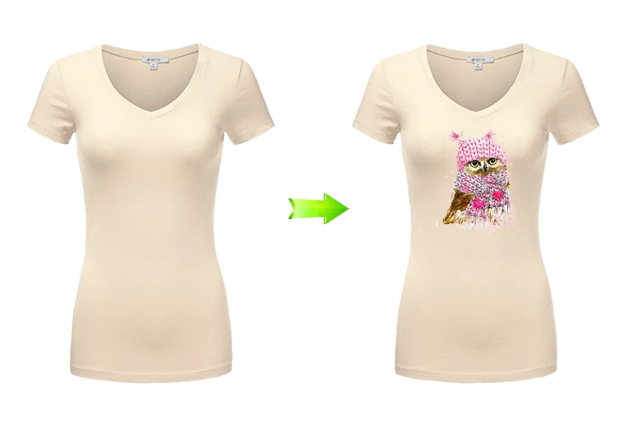 Love Owl Patches for Jeans Fashion Clothes A-level Washable Heat Press Appliqued DIY Decoration Accessory 25.2x18cm3