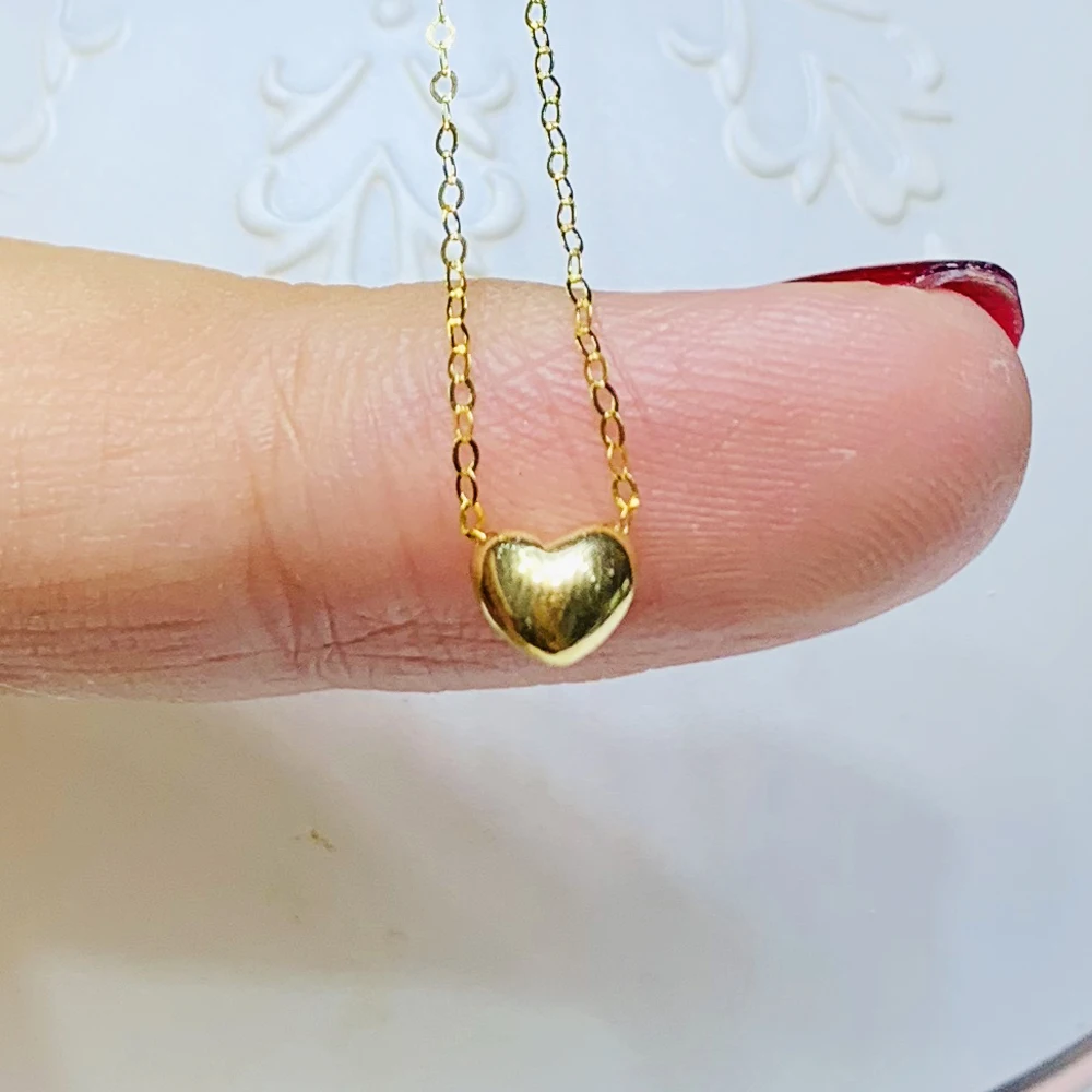mini heart pendant