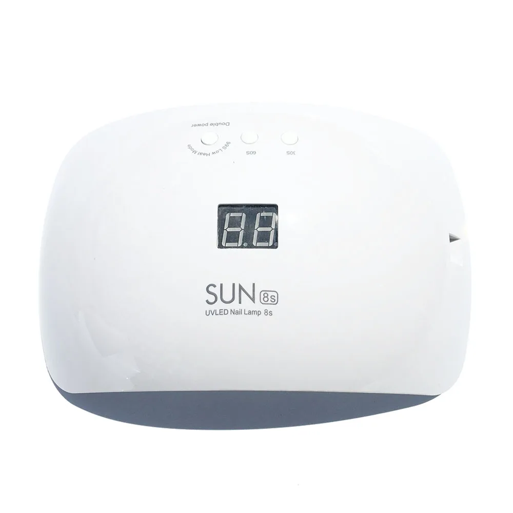 Новинка 2019 лампа для ультрафиолетовая ногтей Сушилка SUN8S гель лака Гель лак