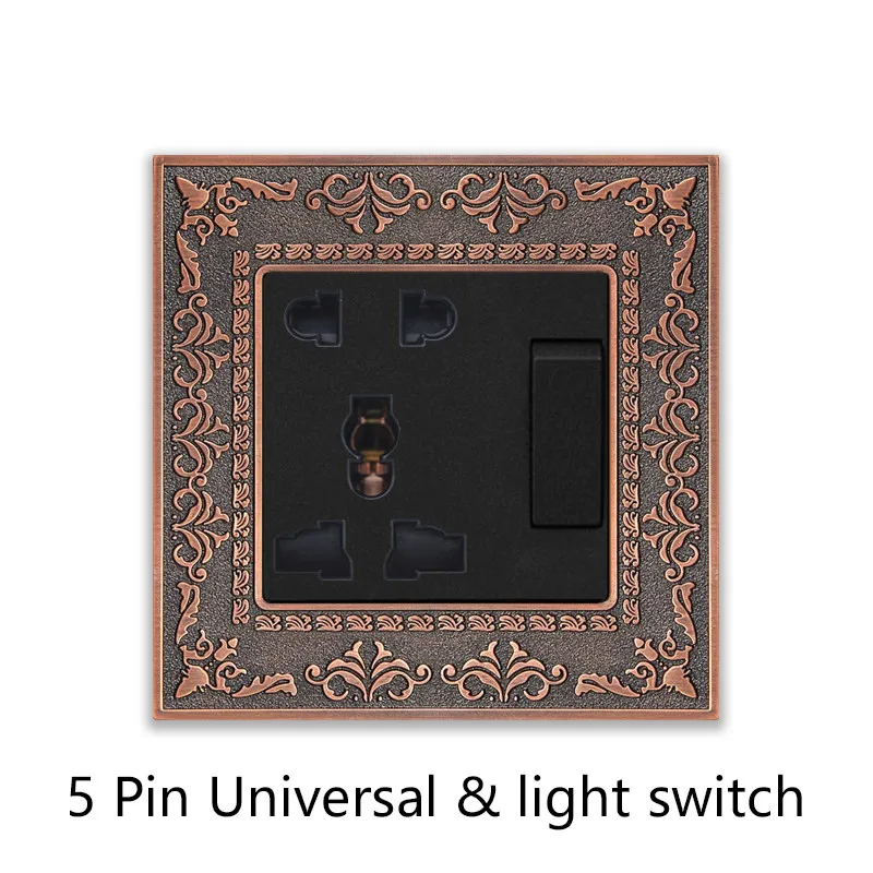 5 Pin Universal & light switch