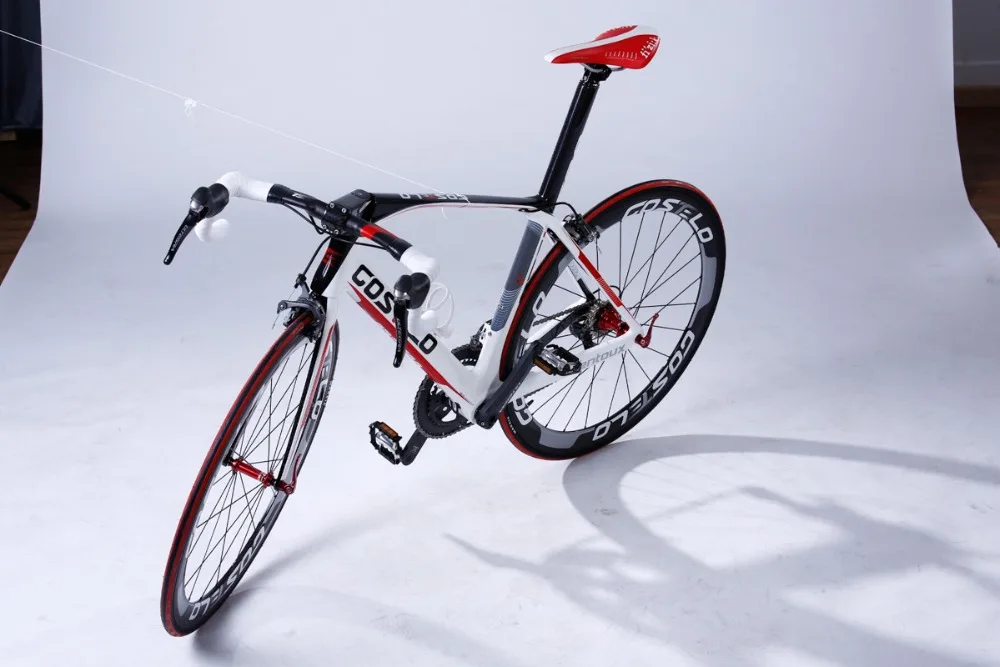 Descuento costelo VENTOUX de carretera de carbono bicicleta completa barato bicicletas de carretera de T1000 bicicleta de carbono bicicleta de carretera
