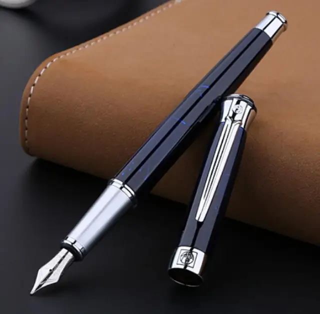 Cerebrum ontwikkeling papier PICASSO Pimio beste vulpen 903 DONKERBLAUW dure metalen inkt pen F PENPUNT  kalligrafie pennen Luxe Geschenkdoos Inkt pennen|f nib|best fountain  penfountain pen - AliExpress