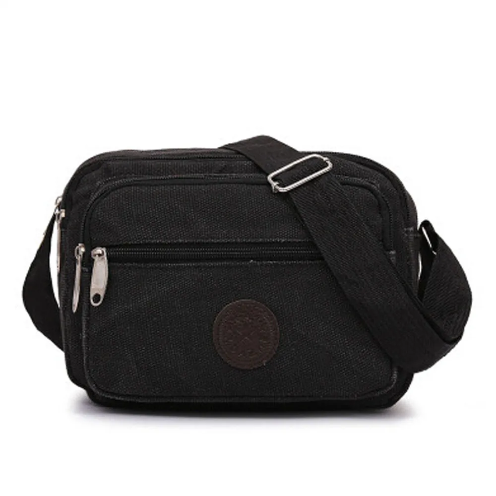 

XUAZHEKAI men and women outdoor multi-purpose canvas shoulder diagonal package women shoulder bag Handbags H30509