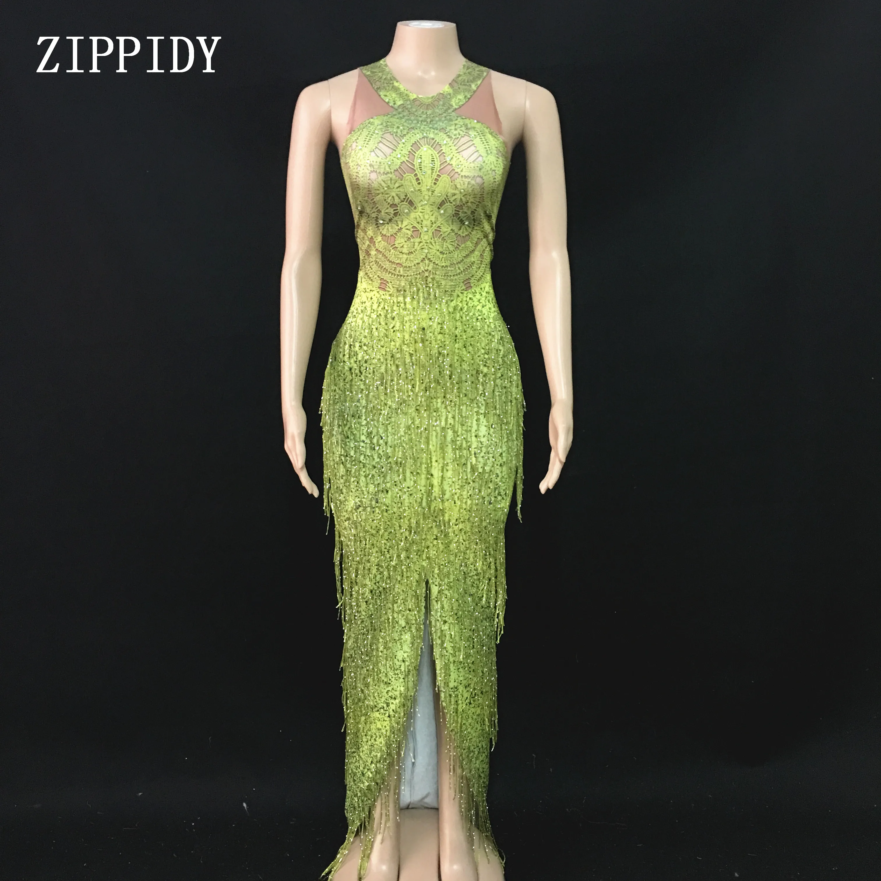 New Design Neon Green Fringes Long Dress Big Stretch One Piece Tassel Dance Outfit Wear Nightclub Show Birthday Celebrate Dress Chinese Folk Dance Aliexpress New Design Neon Green Fringes Long Dress Big Stretch One Piece Tassel Dance Outfit Wear Nightclub Show Birthday Celebrate Dress Chinese Folk Dance Aliexpress