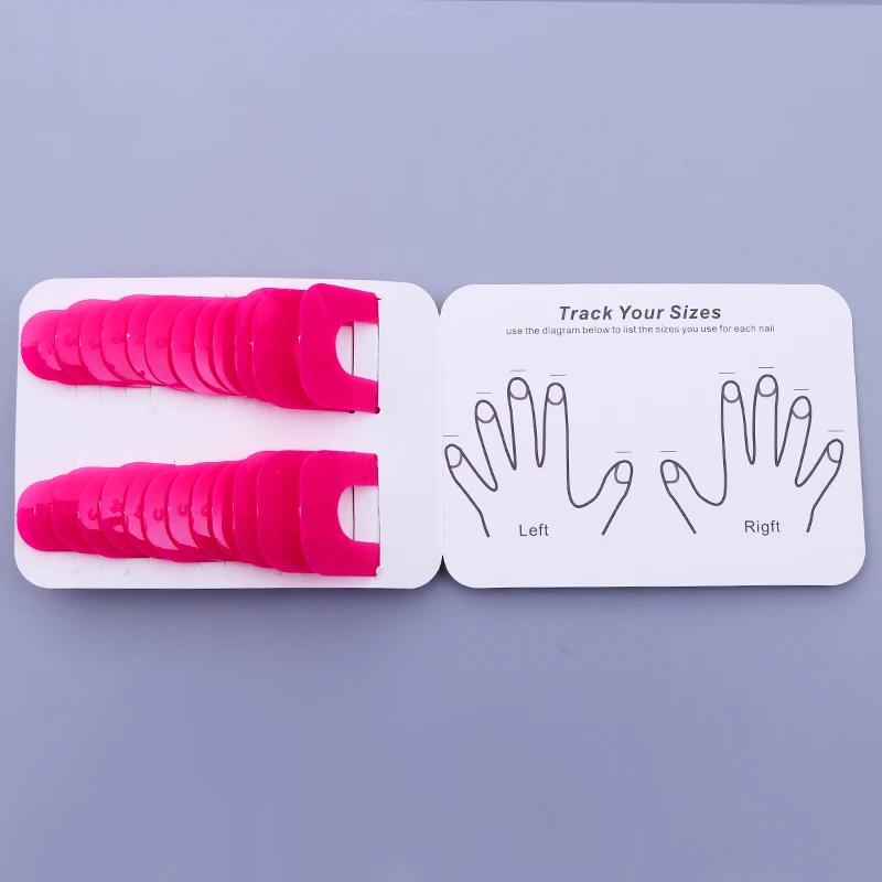 1 Набор 26 шт. креативные влагостойкие маникюрные пальчиковые покрытия для ногтей формы для лака щит